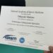 NASM-PESの資格を取得しました！